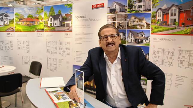 Dietmar Ganter, Geschäftsführer der Firma Digabau in Hüfingen, hat sogar mehr Aufträge als im Vorjahr.