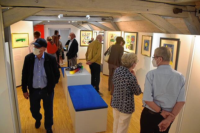 Bild 5: &bdquo;Manche Bilder vergisst man nie wieder&ldquo;: Große Begeisterung über Miró-Ausstellung von allen Seiten