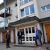 Sie sind die &bdquo;Macher&ldquo; der erfolgreichen Löffinger Baugenossenschaft (von links): Aufsichtsrat Walter Feser, Vorsitzender ...