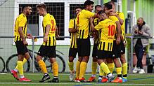 Der Türkisch SV Konstanz bejubelt einen knappen 3:2-Erfolg über die Spfr Owingen-Billafingen.