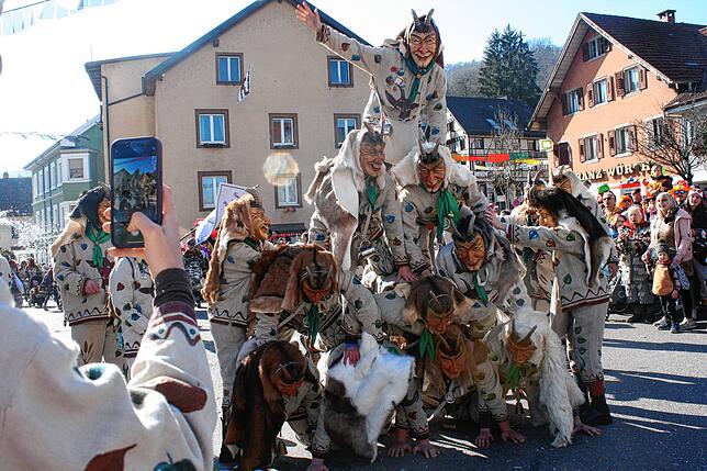 Bild 2: So schön war der Fastnachtsumzug in Stühlingen