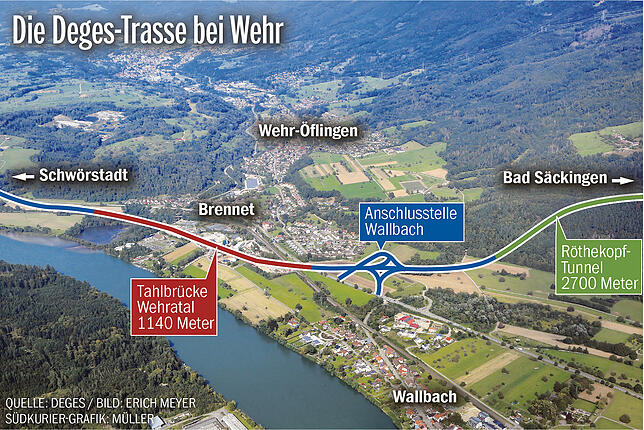 Bild 1: Bürgerinitiative aus Brennet wird wieder aktiv: Kritik an A98-Trassenvorschlag