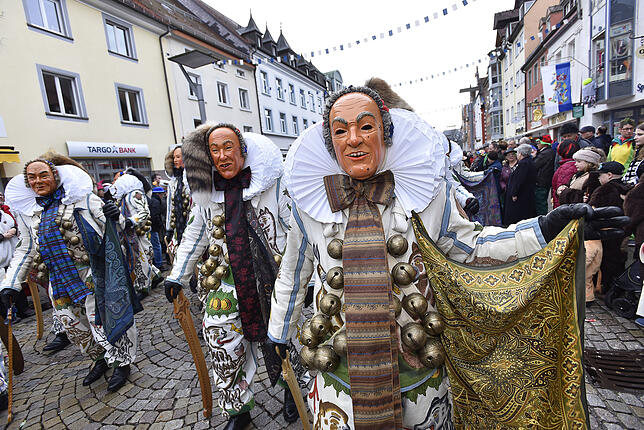 Bild 1: Bilder vom Historischen Umzug am Fasnetmontag in Villingen &ndash; Teil 3