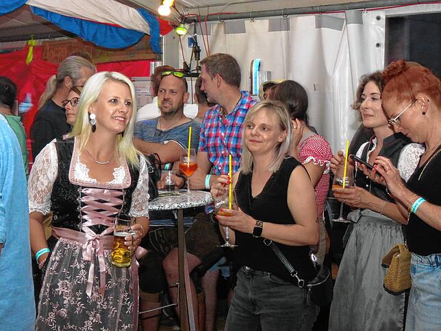 Bild 3: Dorfrocker rocken Festzelt in Leipferdingen