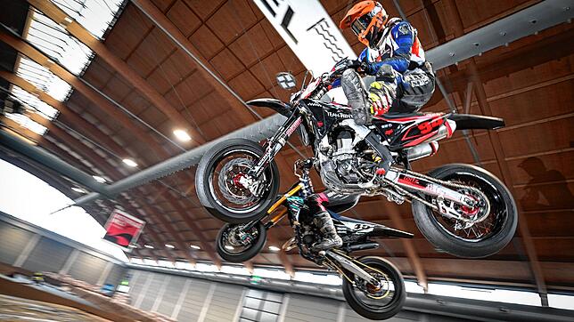Auch verschiedene Shows gehören bei der Motorradwelt Bodensee zum Messeprogramm.