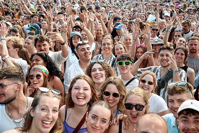Bild 6: Am zweiten Tag des Campus-Festivals 2025 wird nochmals aufgedreht