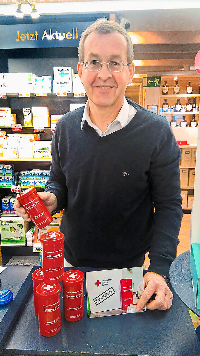 Apotheker Thomas Reiser von der Stadtapotheke in Triberg ist guter Dinge, dass die Notwendigkeit einer solcher privaten medizinischen ...