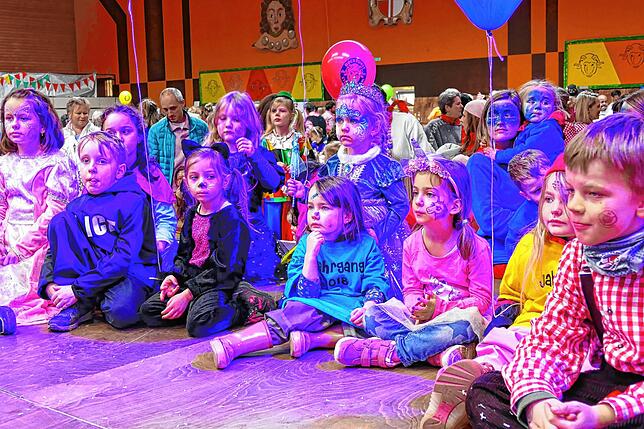 Bei der Kinder- und Familienfasnet in der Alemannenhalle kommen die Kleinsten voll auf ihre Kosten.
