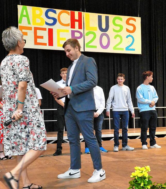 Bild 21: Bilder von der Zeugnisübergabe am Schulverbund Nellenburg Stockach &ndash; Teil 1