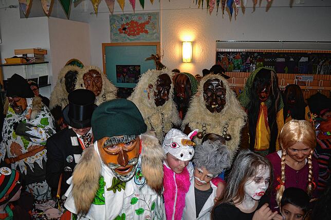 Bild 23: Bilder vom schmotzigen Dunschtig in Hepbach und Leimbach