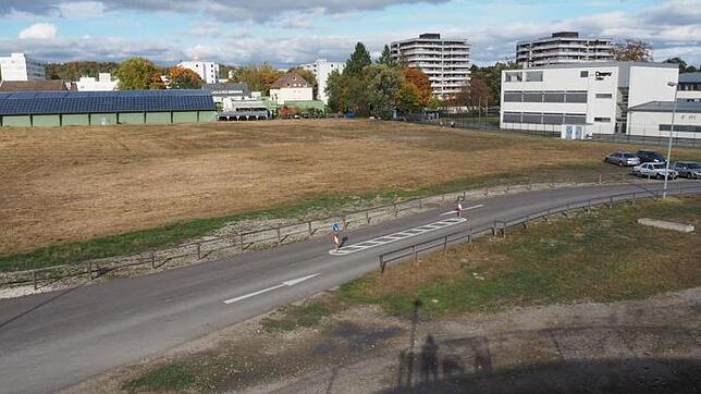 Noch ist hier am Schänzle-Nord ein großer Park-and-Ride-Platz mit rund 500 Stellplätzen. Ein Parkhaus mit mindestens 1500 Plätzen soll ...