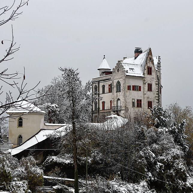 Das Schloss Salenstein direkt am Bodensee ist mehr als 1000 Jahre alt.