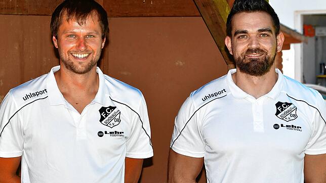 Abschied nach einem Jahr: Das Trainer-Duo Tim Behringer (links) und Matthias Steinebrunner hört zum Sommer 2021 beim Bezirksligisten ...