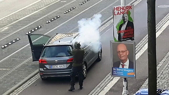 Frauenhass soll zu den Motiven des Terrorattentäters von Halle gehören. Bild: dpa