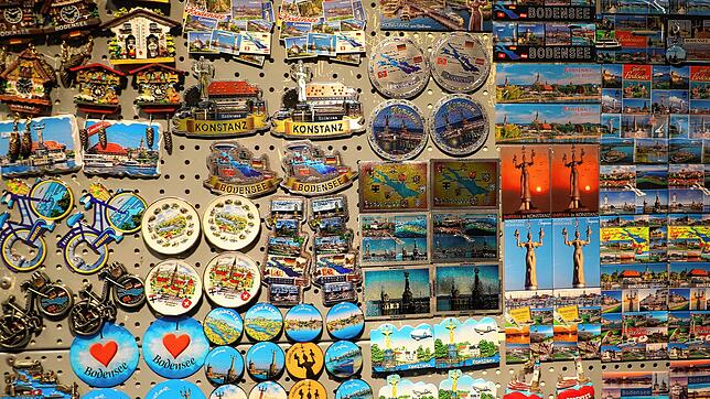 Das klassischste aller Souvenirs: Magnete mit Bildern der Wahrzeichen des Urlaubsorts gibt es selbstverständlich auch in Konstanz.