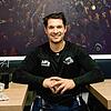Matt Puempel fühlt sich nach kleinen Startproblemen in Villingen-Schwenningen bereits richtig wohl. Das ist ihm auch deutlich anzusehen.