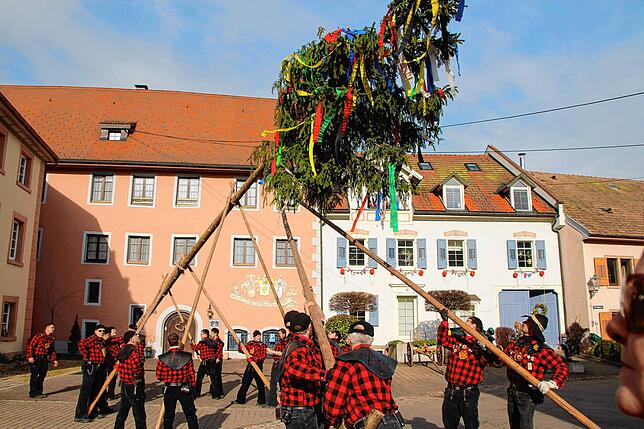 Bild 10: Bilder von der Entmachtung des Bürgermeisters im Saugatter in Stühlingen