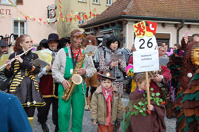 Bild 20: Bilder vom Fasnachtsumzug in Laufenburg (2)