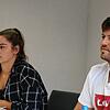 Die Vorsitzenden des Jugendgemeinderates, Karolina Wick und Jannik Probst, besprachen das in der vergangenen Woche erlassene ...
