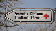Das Schild scheint der Zeit voraus: Das Ziel aber haben nun beide Kreise, Lörrach wie Waldshut.