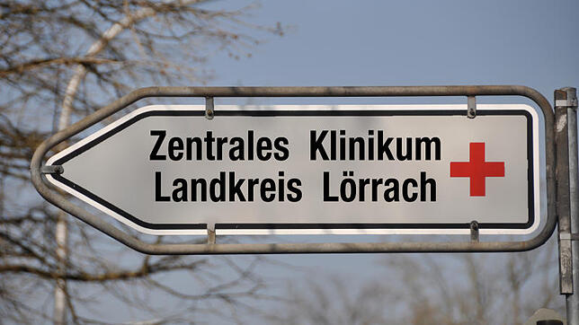 Das Schild scheint der Zeit voraus: Das Ziel aber haben nun beide Kreise, Lörrach wie Waldshut.