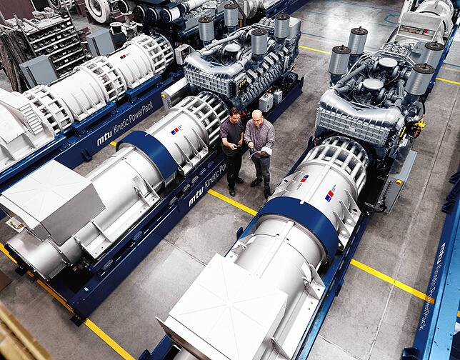 Rolls-Royce-Division Power Systems aus Friedrichshafen: Der Bau von Notstromaggregaten beschert der Firma hohe Gewinne.