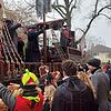 (Archivbild) „So geht der Piratentanz!“: Die Piraten AG kommt am Schmotzigen Dunschtig immer zum Kinderhaus am Salzberg, um mit Kindern ...