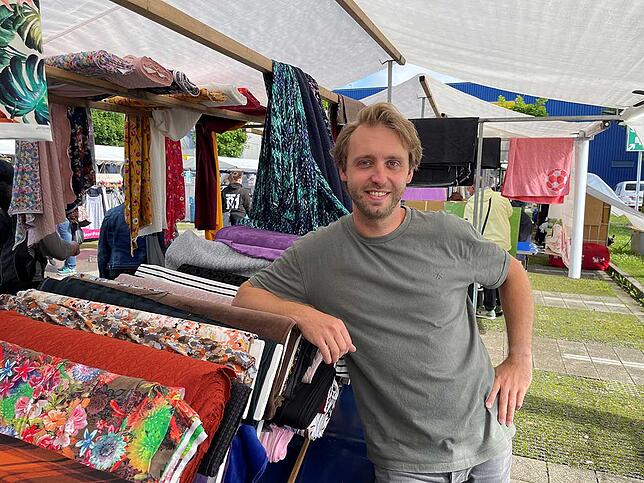 Bild 2: Deutsch-Holländischer Stoffmarkt feiert Premiere in Ravensburg
