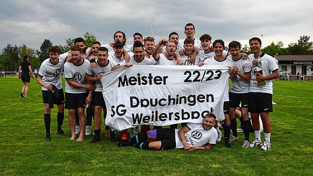 Die SG Dauchingen/Weilersbach ist neuer Meister in der Kreisliga A, Staffel 1