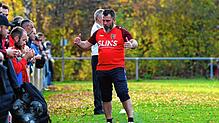 Claudio Andreotti, Trainer des TuS Bonndorf, war mit der Leistung seiner Mannschaft beim 1:3 gegen die SG Marbach/Rietheim nicht zufrieden.