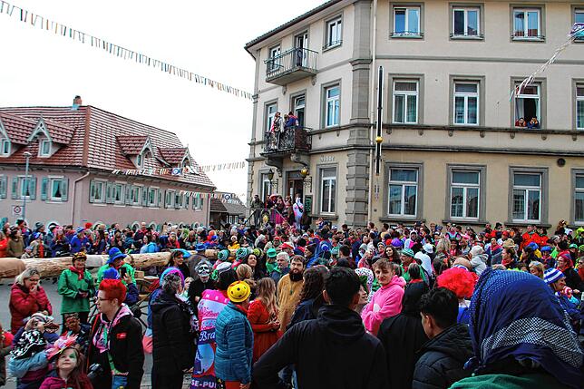 Bild 11: Narrensprung und Machtübernahme in Bonndorf