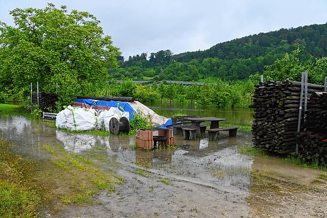 Bild 16: Bilder: Hochwasser-Großeinsatz Kläranlage Stockacher Aach