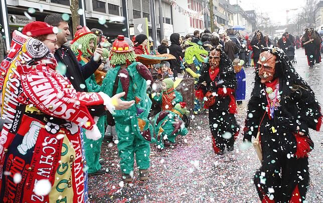 Bild 24: Fasnacht in der Schweiz: Kreuzlingens bunte Parade in Bildern