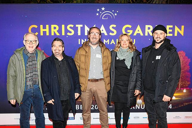 Bild 21: Insel Mainau: Bilder vom Start des Christmas Garden 2023 - Teil 2