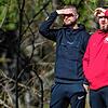 Wohin geht die Reise: Trainer Matthias Hertweck und Co-Trainer Turan Bauknecht (rechts) arbeiten im dritten Jahr beim FC Bergalingen und ...