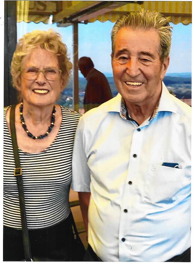 Liebe auf den ersten Blick: Christel und Heinrich Kuderer lernten sich am Zunftball 1961 kennen. Bild: Kuderer