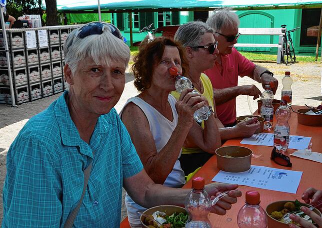 Bild 4: Eindrücke vom Auftakt des Stadtradelns in Markdorf