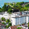 Das Radolfzeller Krankenhaus auf der Mettnau.