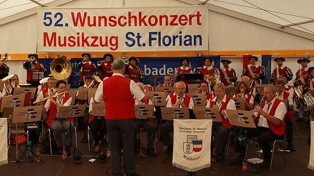 Der Musikzug St. Florian lädt wie im Vorjahr am Chilbisonntag, 18. August, zu seinem 53. Wunschkonzert ein. Es steht unter dem Motto ...