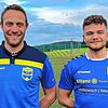 SG-Meistertrainer Uli Bärmann (links) und Neuzugang Stefan Disch.