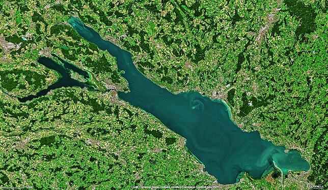 Bild 7: Bodensee im Wandel: Überraschende Veränderungen in neuen Satellitenbildern