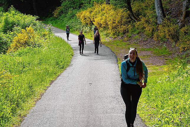 Bild 5: 180 Teilnehmer beim 42-Kilometer-Wandermarathon: Das sind die Bilder
