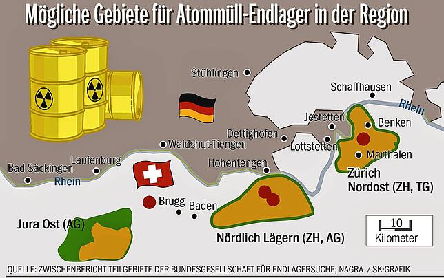 Bild 1: Update zur Schweizer Endlager-Entscheidung: Region fordert Erklärung und Kompensation