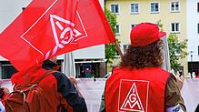 In Friedrichshafen wurde erst im September protestiert. HIer ging es um den bei ZF geplanten Stellenabbau. (Archivbild)