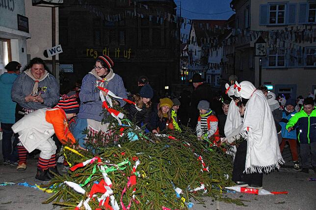 Bild 9: Bilder vom Fasnetverbrennen in Meßkirch 2025: Ein einzigartiges Spektakel!