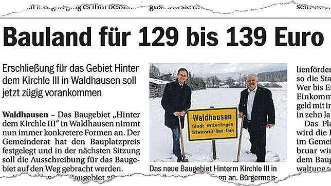 So berichtete der SÜDKURIER am 13. Februar.
