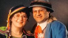 Christel Kasseckert blieb wegen der ausgefallenen Fasnacht noch ein Jahr länger als Narrenmutter an der Seite des Narrenvaters Gerhard ...