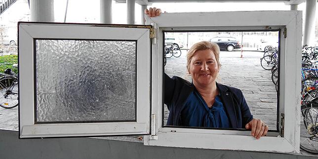 Viola John von der Konstanzer Hochschule Technik, Wirtschaft und Gestaltung leitet im Projekt Hafner KliEn den Arbeitsbereich ...