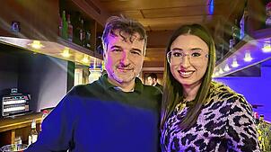 Jlyas Yildirim und Havva Nur arbeiten Hand in Hand im „Numbars“. Seine Tochter soll das neue Gesicht der Bar werden.