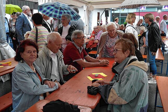 Bild 30: Bilder von der Feier zur Eingemeindung von Kluftern nach Friedrichshafen vor 50 Jahren